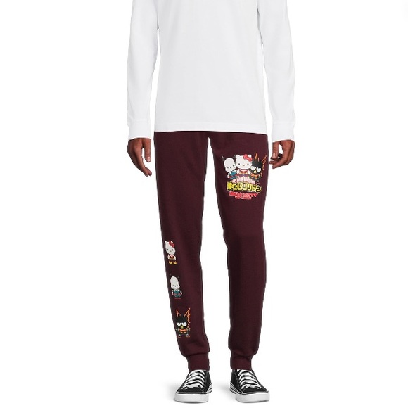 🆕 MY HERO ACADEMIA x HELLO KITTY & FRIENDS Joggers - Sweats - Picture 2 of 4